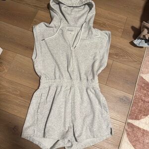 Abercrombie & Fitch Women's Grey Playsuit-romper